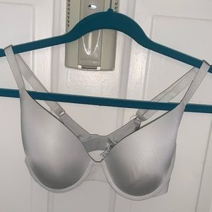 Aerie Bra 34E (2D) Underwire Lightly Padded Nylon Cups Grey